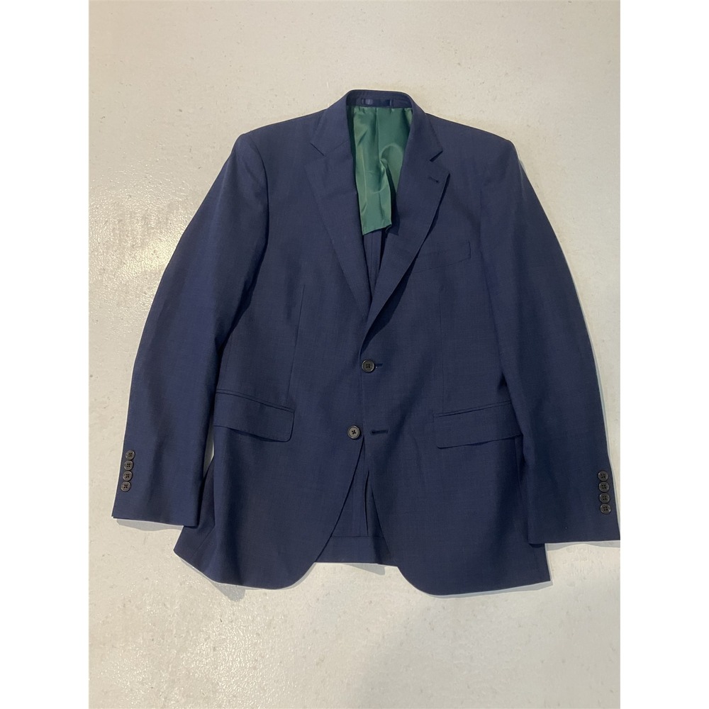 Alton Lane 40R Blue Wool Soft Shoulder Mens Blazer Suit Jacket Sport Coat